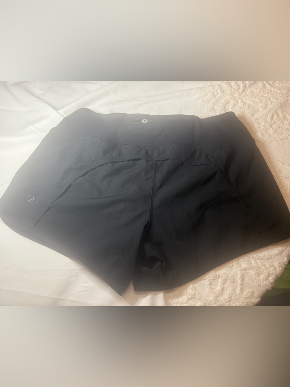 CRZ YOGA Black Women's Athletic Shorts